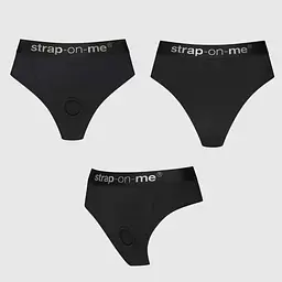 Трусики для страпону Strap-On-Me Harness Lingerie Idole, XS - мініатюра 3