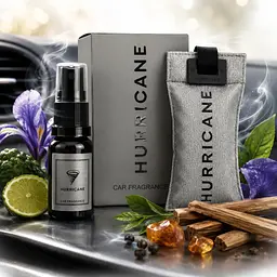 Ароматизатор автомобільний Hurricane Grey Standart Long NEW (В комплекті Спрей)