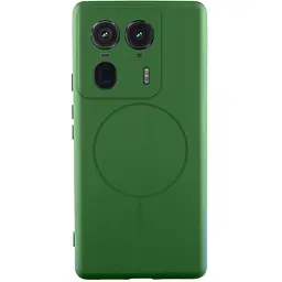 Чохол Silicone Cover Lakshmi Full Camera (AA) with MagFit для Motorola Edge 50 Ultra Зелений / Dark green