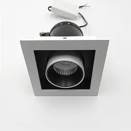 Точковий світильник RGL7117-1 1×12W WH+BK 4000K - мініатюра 4