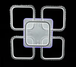 Стельова LED люстра з пультом і нічником Splendid-Ray 30-4023-37 - мініатюра 8