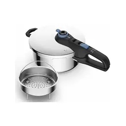 Каструля Tefal Secure Trendy Скороварка з паровим кошиком 4л (P2580402) - мініатюра 3