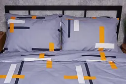 Комплект постільної білизни Moon&Star Полісатин Premium Marigold сімейний 2х143х210 см наволочки 2х70х70 см - мініатюра 2