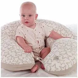 Багатофункціональна подушка для годування Jane XXL Rocks, 193 см, бежева (50292/S92) - мініатюра 9