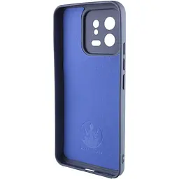 Чохол TPU GETMAN Liquid Silk Full Camera для Xiaomi 13 Pro Синій / Midnight Blue - мініатюра 5