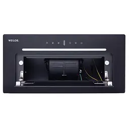 Витяжка повновбудована WEILOR PBSR 62302 FULL GLASS FBL 1100 LED Strip - мініатюра 7