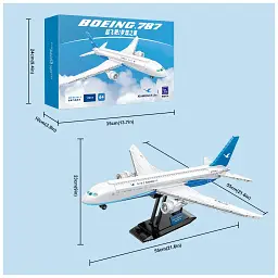 Конструктор Pantasy Joyside Series BOEING 787 (11017) - мініатюра 5