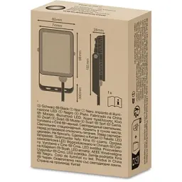 Прожектор LEDVANCE FL ESSENTIAL 10W 840 BK IP65 (4058075767935) - мініатюра 7