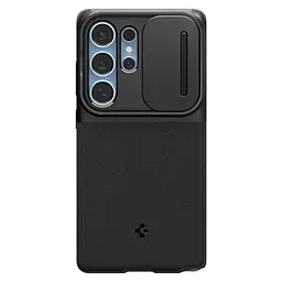 Чохол із захистом камери Spigen Optik Armor Black для Samsung Galaxy S25 Ultra (ACS08969) - мініатюра 2