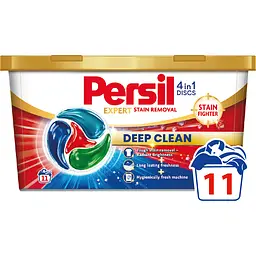 Диски для прання Persil 4in1 Discs Expert Stain Removal Deep Clean 11 шт.