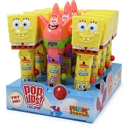 Цукерка у диспансері Sponge Bob Pop Ups 10g - мініатюра 3