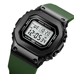 Наручний годинник чоловічий 1796 Military-Black Skmei acs0030594 - мініатюра 2