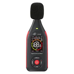 Вимірювач рівня шуму (шумомер) цв дисплей, фільтр А/С, USB BENETECH GT1355