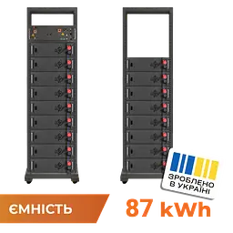 Аккумулятор LP LiFePO4 Battery HVM 870,4V 100Ah (87040 Wh) BMS 160А P AB Lrack black - мініатюра 2