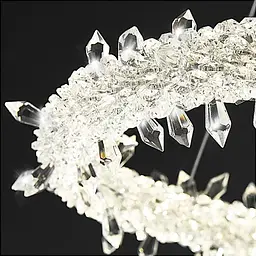 Підвісна кришталева LED-люстра Art 2053/1AGD - мініатюра 4