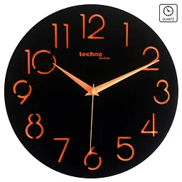 Годинник настінний Technoline WT7230 Black (WT7230), Чорний - мініатюра 2