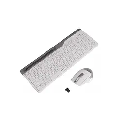 Комплект A4Tech FB2535C Wireless/Bluetooth Icy White (4711421971232) - мініатюра 4
