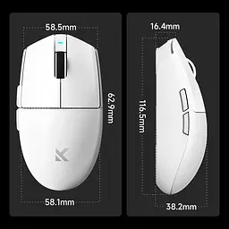 Миша MCHOSE G3 V2 White (MC-G3V2-4) - мініатюра 4