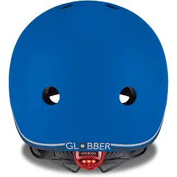 Шолом захисний Globber Evo Lights із ліхтариком 45-51 см синій (506-100) - мініатюра 5