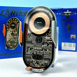 Тримач Remax RM-C17i 15W Wireless AirVent Car Holder Black - мініатюра 2
