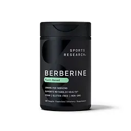 Берберин Sports Research Berberine 500 mg, 120 вегакапсул