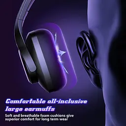 Навушники Onikuma X16 Gaming with LED чорні - мініатюра 3
