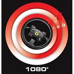 Комплект (кермо, педалі) Thrustmaster T300 Ferrari Integral RW Alcantara edition Black (4160652) - мініатюра 6