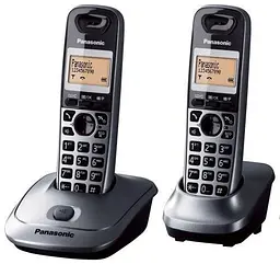 Радіотелефон Panasonic KX-TG2512UAM Металік