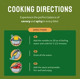 Локшина Samyang Buldak Birria Spicy Ramen 5шт х 130г - мініатюра 7