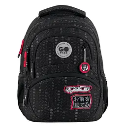 Рюкзак GoPack Education 175M-8 Anime boy Чорно-червоний (GO26-175M-8) - мініатюра 3