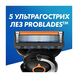 Набір косметики Gillette Бритва ProGlide з 1 змінним лезом + Гель для гоління Fusion5 200 мл + Підставка + Косметичка (8700216534420) - мініатюра 4