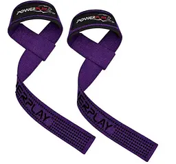 Лямки для тяги PowerPlay 7064 Lifting Gym Straps Фіолетові (PP_7064_Purple) - мініатюра 2