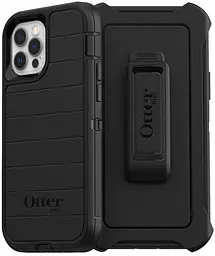 Чохол протиударний з кліпсою OtterBox Defender Pro 77-66268 для iPhone 12 Pro Max (6.7") Black