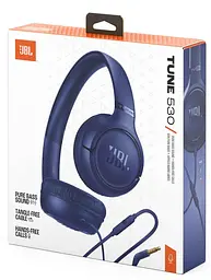 Навушники TUNE 530 Blue (JBLT530BLU) JBL teh0021109 - мініатюра 10