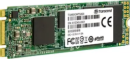 Накопичувач SSD Transcend MTS820S M.2 2280 SATAIII 3D TLC 480GB (TS480GMTS820S) - мініатюра 2