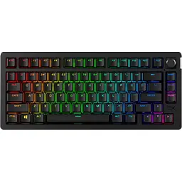 Клавіатура HyperX Alloy Rise 75 Wireless ENG/UA RGB Black (91Y91AA)