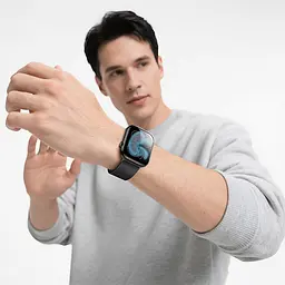 Смарт-годинник HOCO Y42 51mm. 200 mAh. IPX6 Smart watch(call version) Black (6942007675277) - мініатюра 5
