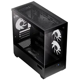 Корпус Aerocool P300D Digi-G-BK-v1 Black (ACCS-PN05033.11) - мініатюра 2