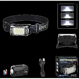 Ліхтар налобний Police PL-181 LED акумуляторний магніт - мініатюра 2
