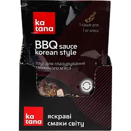 Соус Katana BBQ Korean Style для глазурування смаженого м'яса 120 г - мініатюра 3