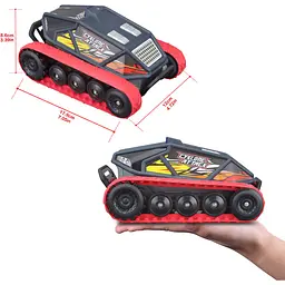 Машинка іграшкова на радіокеруванні Maisto Tech Cyklone Attack сіро-червона (82755 grey/red) - мініатюра 14