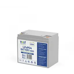 Акумуляторна батарея Volt Polska LiFePO4 12.8 V 60 Ah 60 А + BMS
