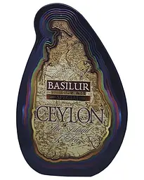 Чай чорний Basilur чорний острів особливий 100 г м/б