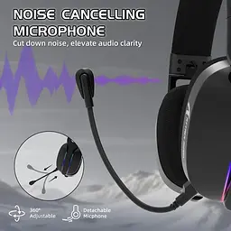 Игровая гарнитура Attack Shark L90 Wireless (AS-L90-B) Black (G-000003711) - миниатюра 9