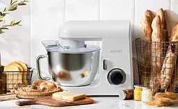 Кухонний комбайн Kichot тістоміс міксер 1800 Вт SM-1570N чаша 10 л White - мініатюра 7