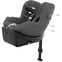 Автокрісло Cybex Sirona Ti Plus Mirage Grey (525000867) - мініатюра 13