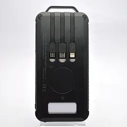 Зовнішній акумулятор Veron SP3010 Solar Black - мініатюра 2
