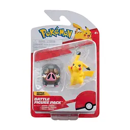 Фігурка Pokemon W17 - Пікачу та Лечонк (PKW3566)