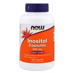 Инозитол (B-8) Inositol 500 mg 100 капсул NOW vit0005900