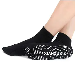 Шкарпетки EasyFit антиковзкі для занять йогою, пілатесом, фітнесом та танцями - мініатюра 4
